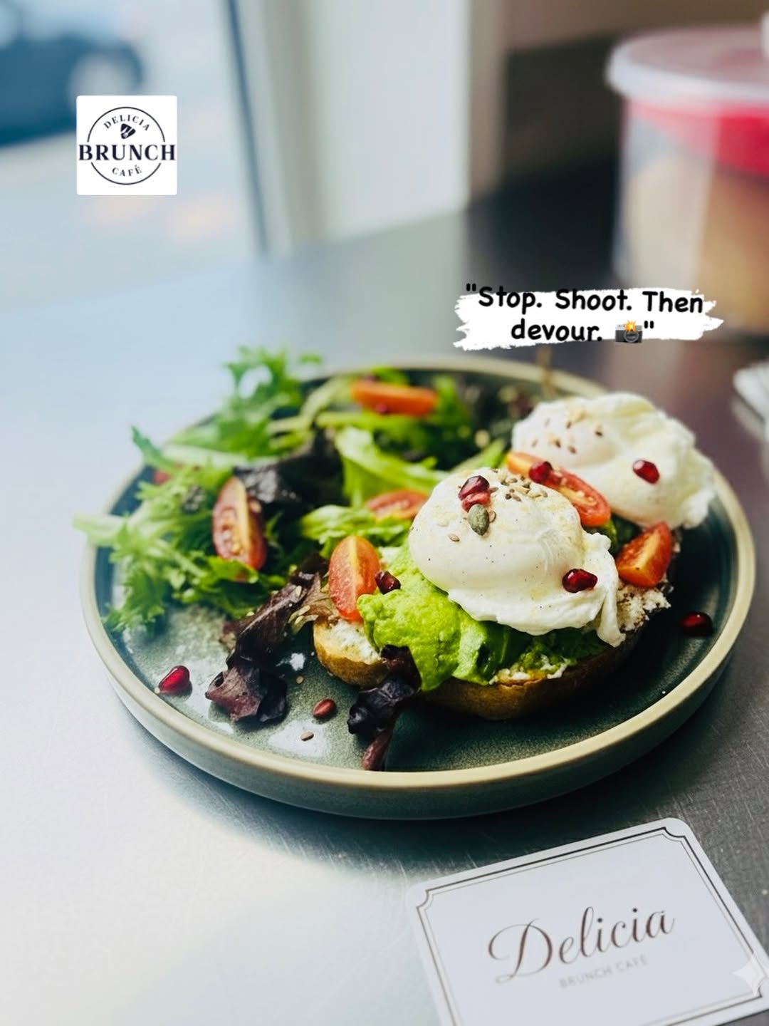 Delicia Brunch Café food 2